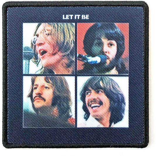 The Beatles Standard Patch: Let It Be Album Cover (Loose) Standaard patch