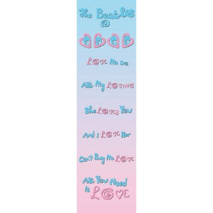The Beatles Bookmark: Love Bladwijzer