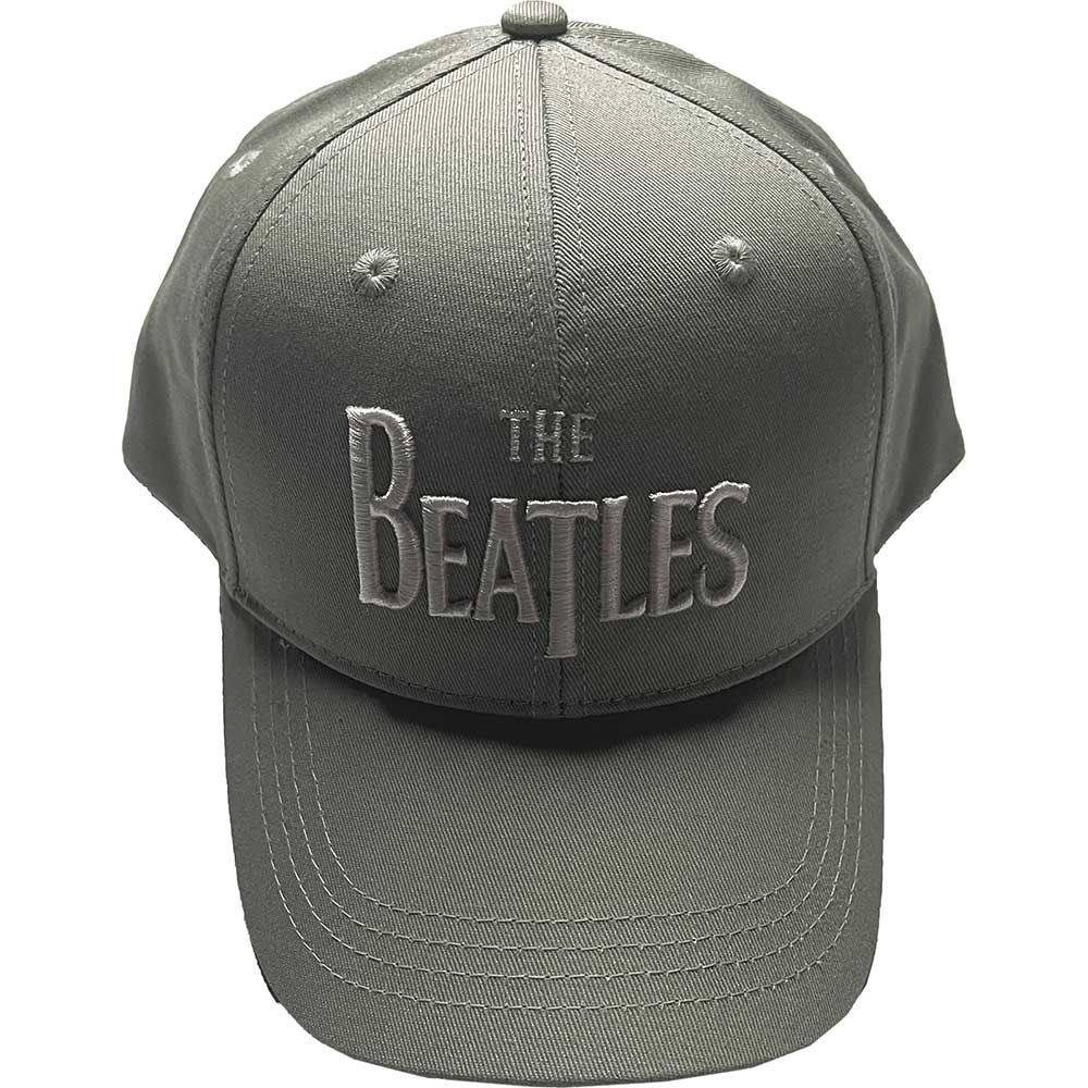 The Beatles Unisex Baseball Cap: White Drop T Logo Baseballpet