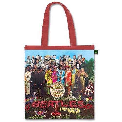 The Beatles Eco Bag: Sgt Pepper (Shiny Version) Milieuvriendelijke tas