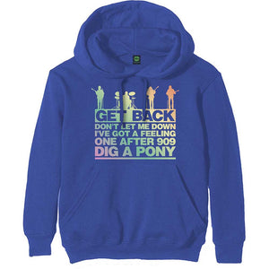 The Beatles Unisex Pullover Hoodie: Get Back Gradient Trui met capuchon