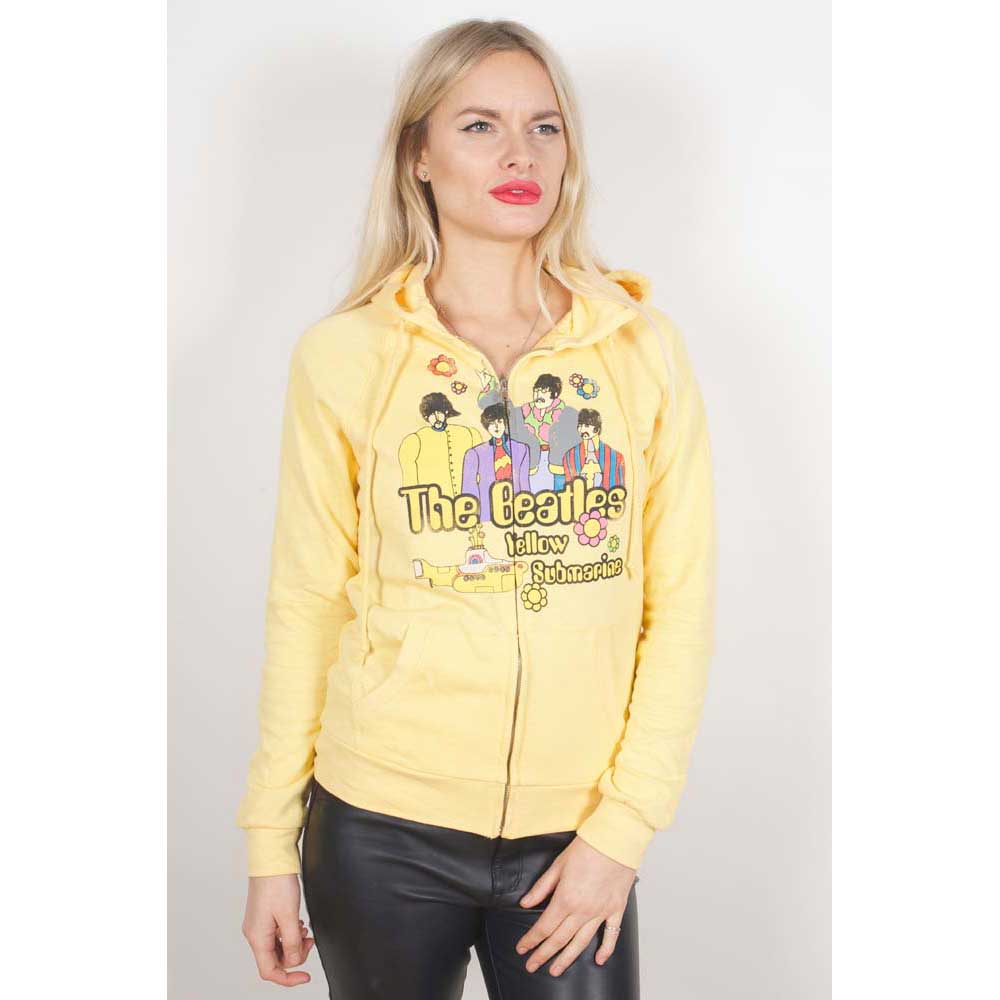 Een foto van een Zipped Hoodie van The Beatles.