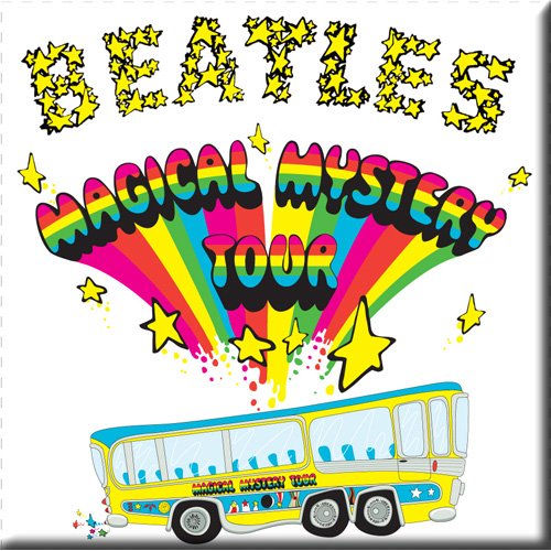 The Beatles Fridge Magnet: Magical Mystery Tour Koelkastmagneet