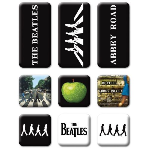 The Beatles Fridge Magnet Set: Abbey Road Set koelkastmagneten