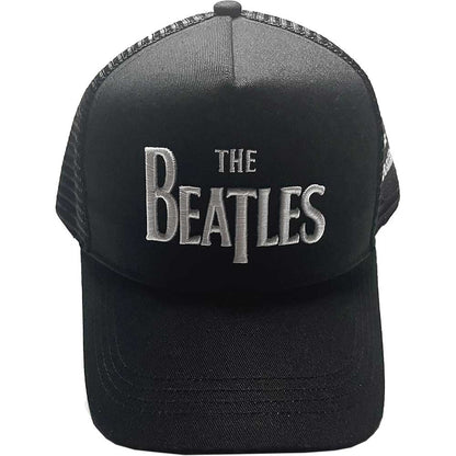 The Beatles Unisex Mesh Back Cap: Drop T Logo & Apple Mesh Back Cap