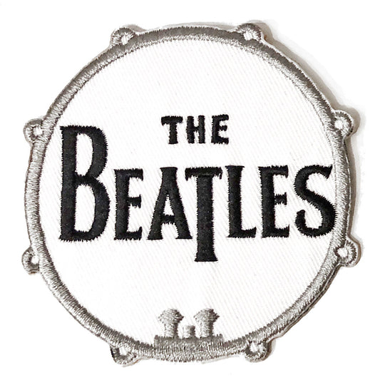 The Beatles Standard Patch: Drum Logo Standaard patch