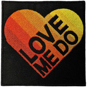 Een foto van een Standard Patch van The Beatles.