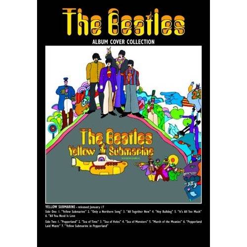 The Beatles Postcard: Yellow Submarine Postkaart