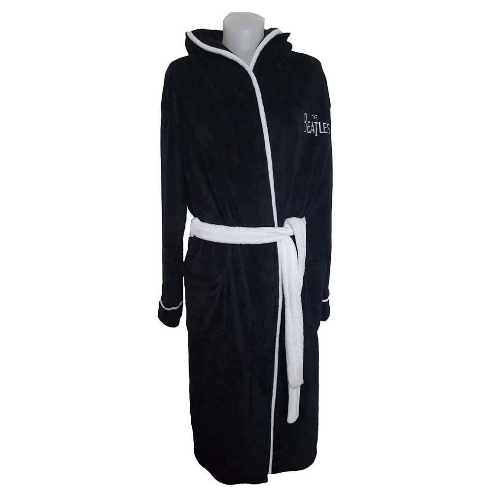 The Beatles Unisex Bathrobe: Drop T Logo (Small - Medium) Bathrobe