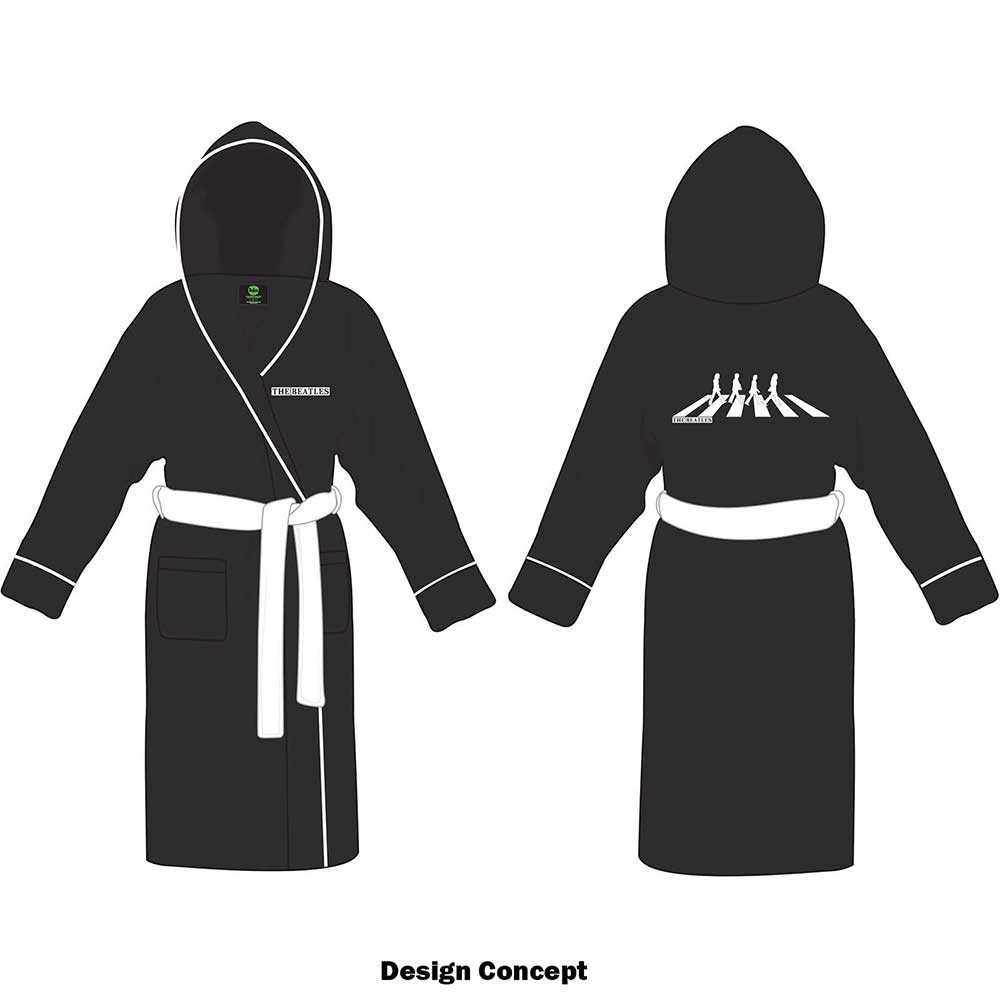 The Beatles Unisex Bathrobe: Abbey Road (Small - Medium) Bathrobe