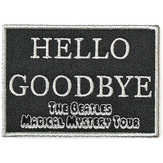 The Beatles Standard Patch: Hello Goodbye (Song Title/Loose) Standaard patch