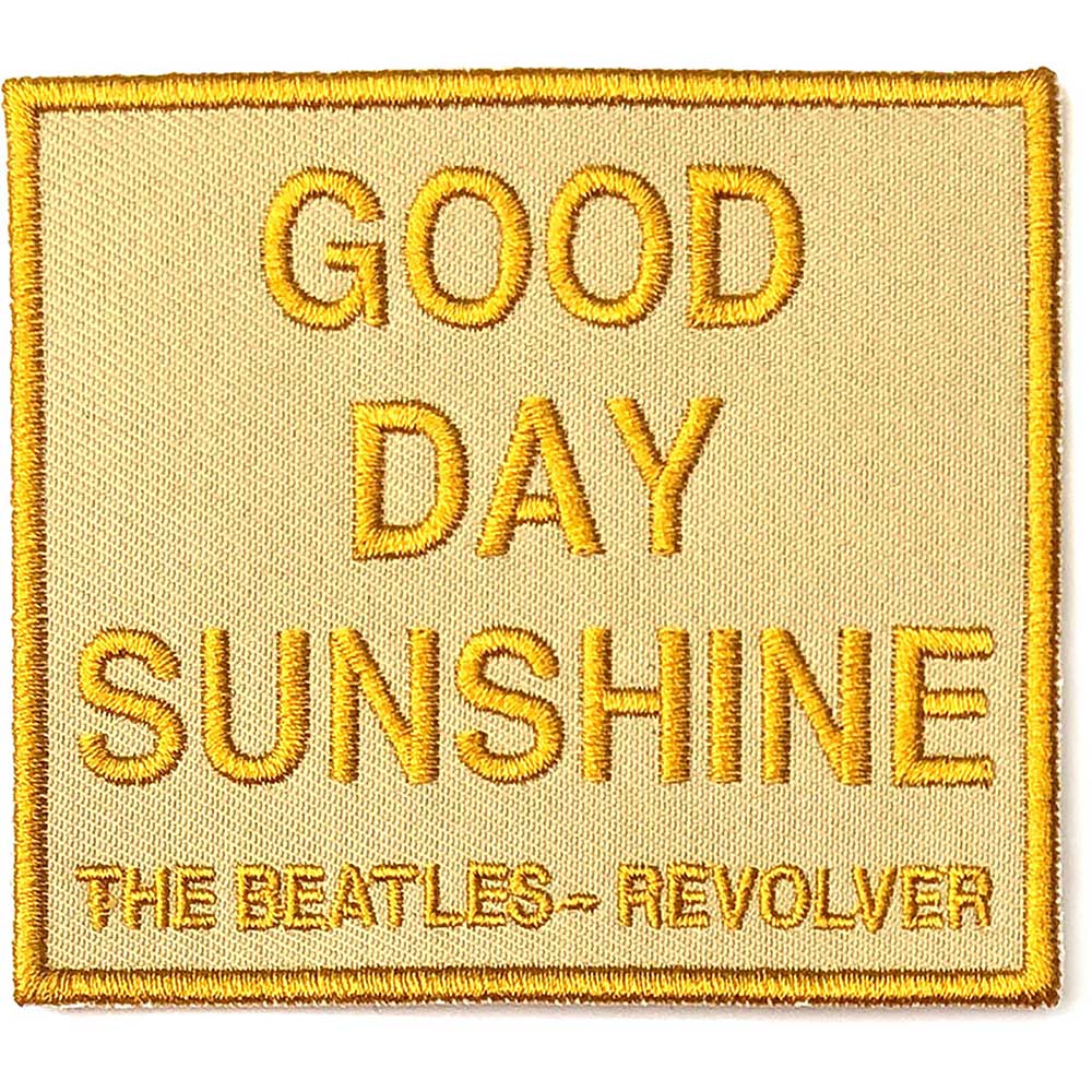 The Beatles Standard Patch: Good Day Sunshine (Song Title/Loose) Standaard patch