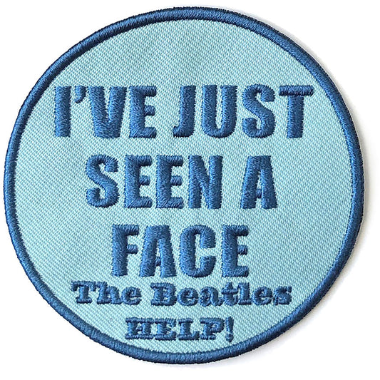 The Beatles Standard Patch: I've Just Seen A Face (Song Title/Loose) Standaard patch