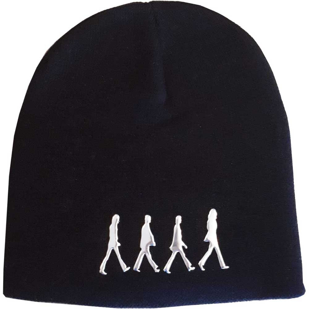 The Beatles Unisex Beanie Hat: Abbey Road (Sonic Silver) Muts