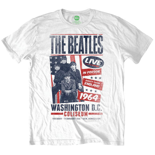 The Beatles Unisex T-Shirt: Coliseum Poster T-Shirt