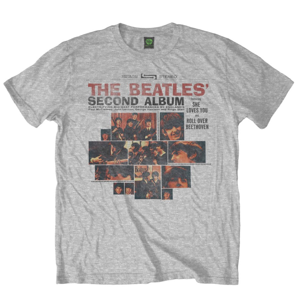 The Beatles Unisex T-Shirt: Second Album T-Shirt