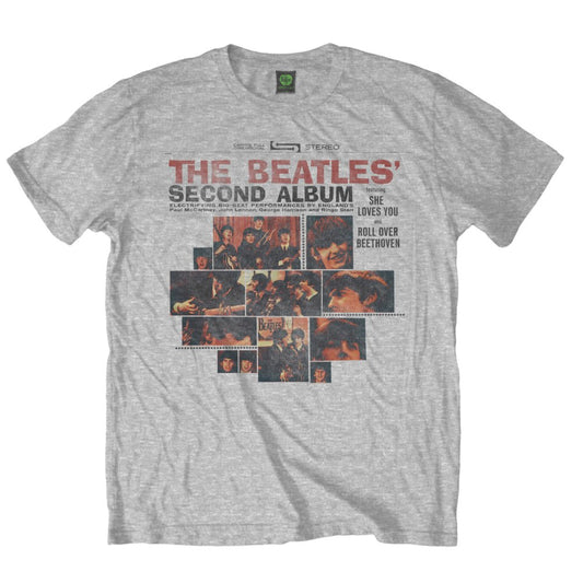 The Beatles Unisex T-Shirt: Second Album T-Shirt