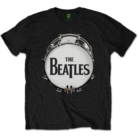 The Beatles Unisex T-Shirt: Original Drum Skin T-Shirt