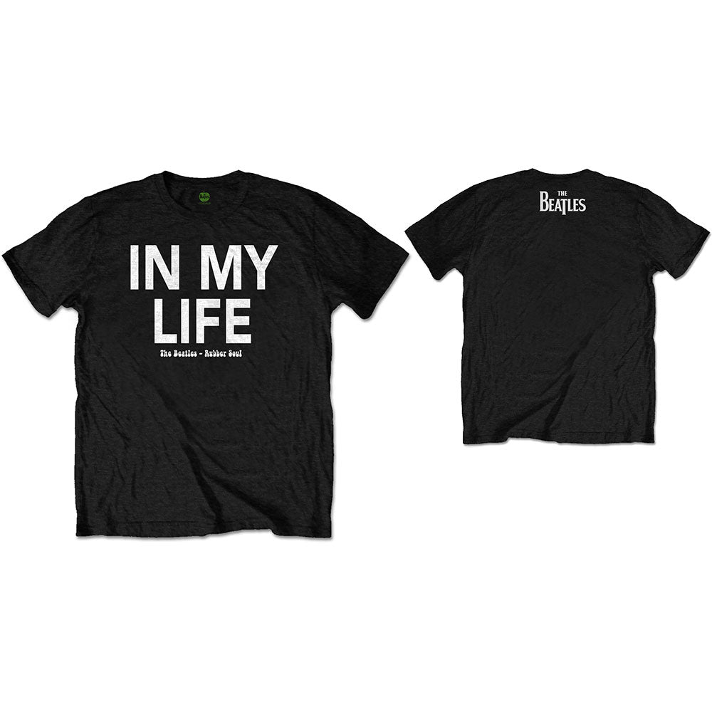 The Beatles Unisex T-Shirt: In My Life (Back Print) T-Shirt