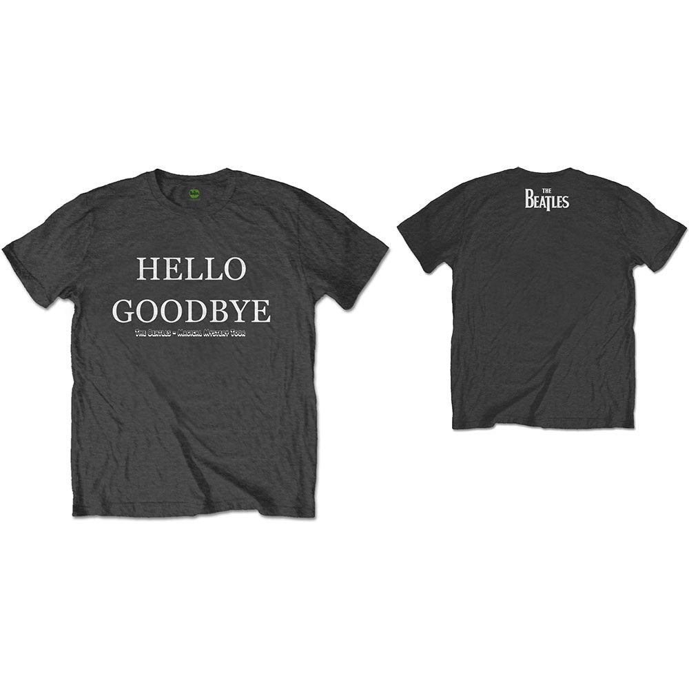 The Beatles Unisex T-Shirt: Hello, Goodbye (Back Print) T-Shirt