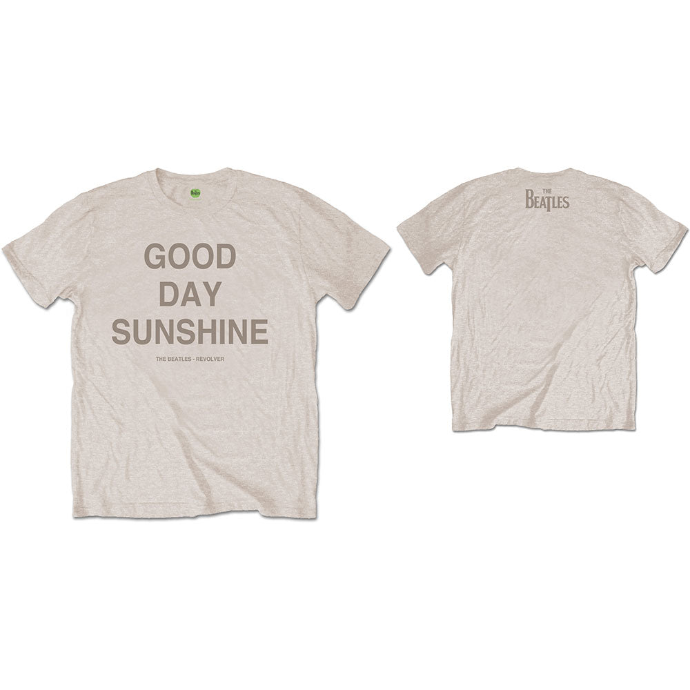 The Beatles Unisex T-Shirt: Good Day Sunshine (Back Print) T-Shirt