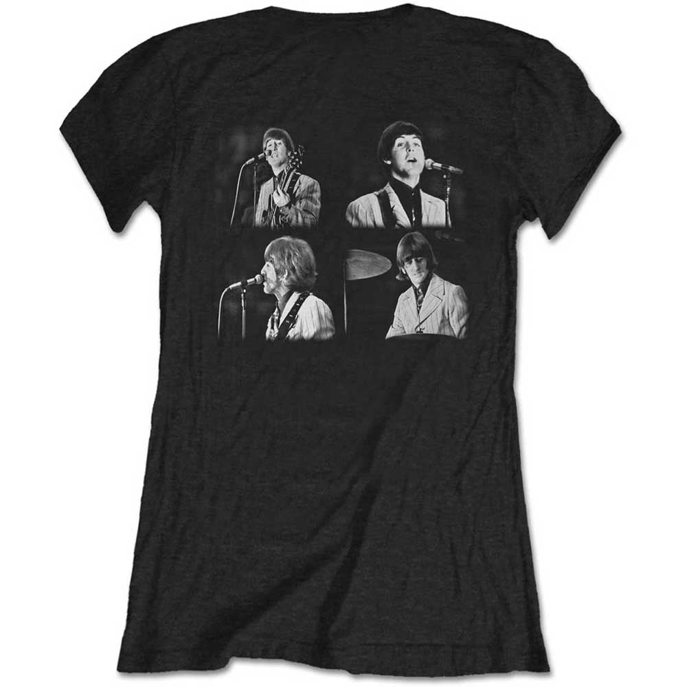 The Beatles Ladies T-Shirt: Live in Japan (Back Print) T-Shirt