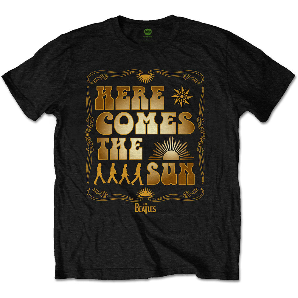 The Beatles Unisex T-Shirt: Here Comes The Sun (Back Print) T-Shirt