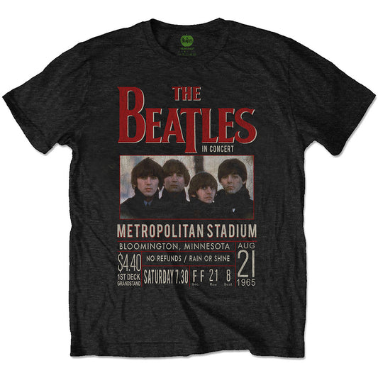 The Beatles Unisex T-Shirt: Minnesota 1965 T-Shirt