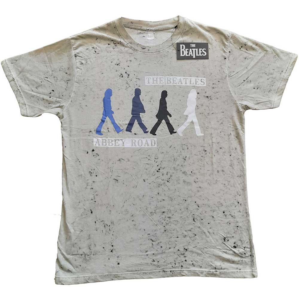 The Beatles Unisex T-Shirt: Abbey Road Colours (Wash Collection) T-Shirt