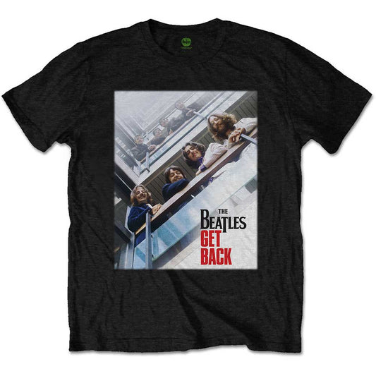 The Beatles Unisex T-Shirt: Get Back Poster T-Shirt