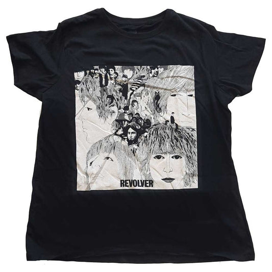 The Beatles Ladies T-Shirt: Revolver Album Cover T-Shirt