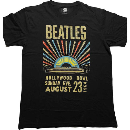 The Beatles Unisex Embellished T-Shirt: Hollywood Bowl (Diamante) Embellished T-Shirt