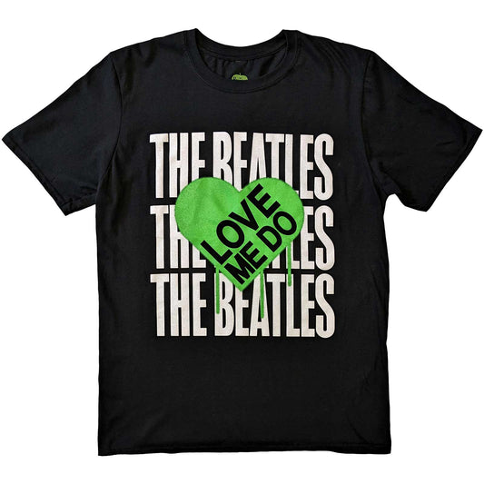 Een foto van een T-Shirt van The Beatles.