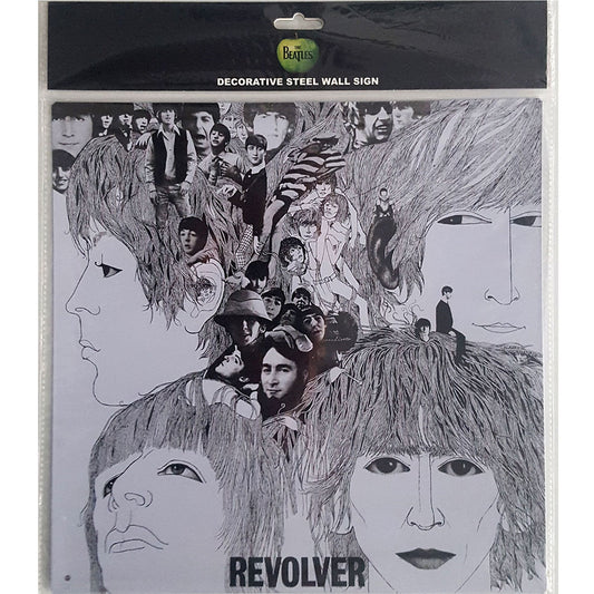 The Beatles Steel Wall Sign: Revolver Stalen wandbord