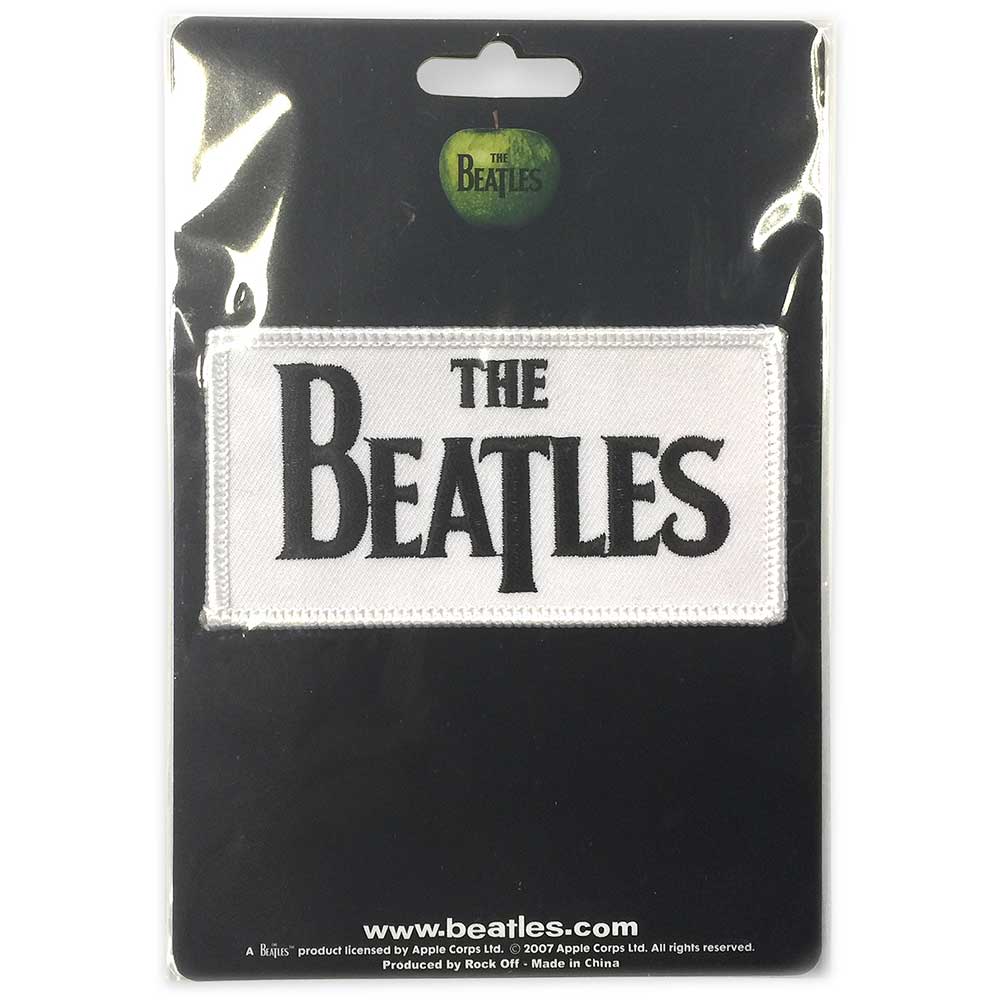 The Beatles Standard Patch: Drop T Logo Standaard patch