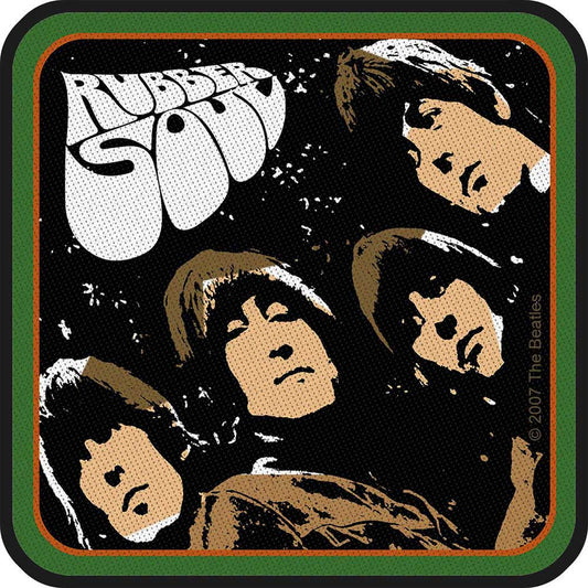 The Beatles Standard Patch: Rubber Soul Album (Iron On) Standaard patch