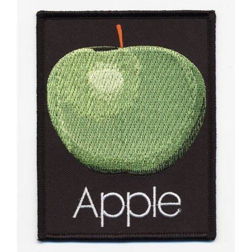 The Beatles Standard Patch: Apple Records (Iron On) Standaard patch