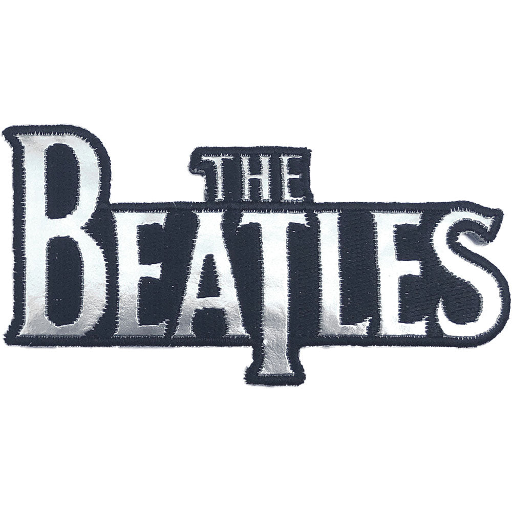 The Beatles Standard Patch: Silver Drop T Logo Standaard patch