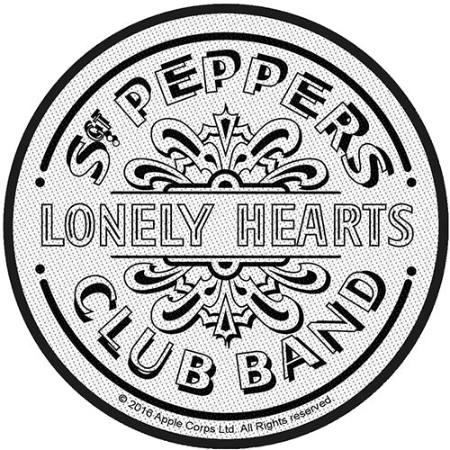 The Beatles Standard Patch: Sgt Pepper Drum Standaard patch