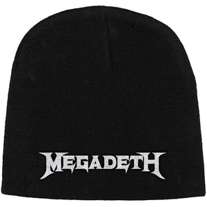 Megadeth Unisex Beanie Hat: Logo Muts