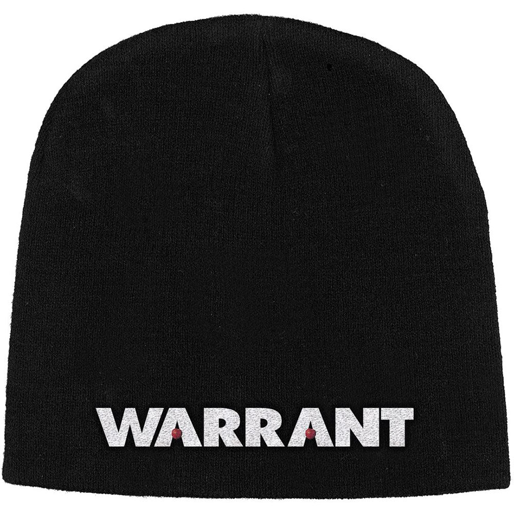 Warrant Unisex Beanie Hat: Logo Muts