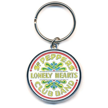 The Beatles Keychain: Sgt Pepper (Enamel In-fill) Sleutelhanger