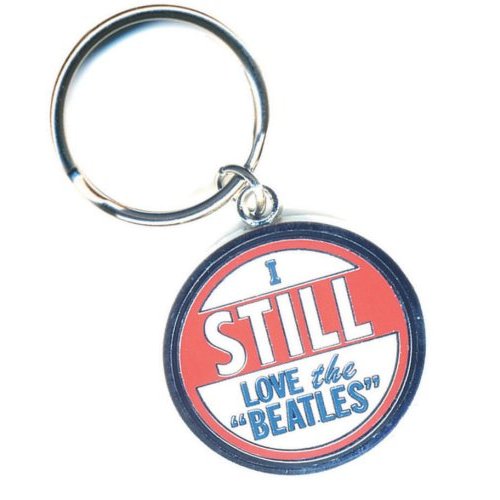 The Beatles Keychain: I Still Love The Beatles (Enamel In-fill) Sleutelhanger