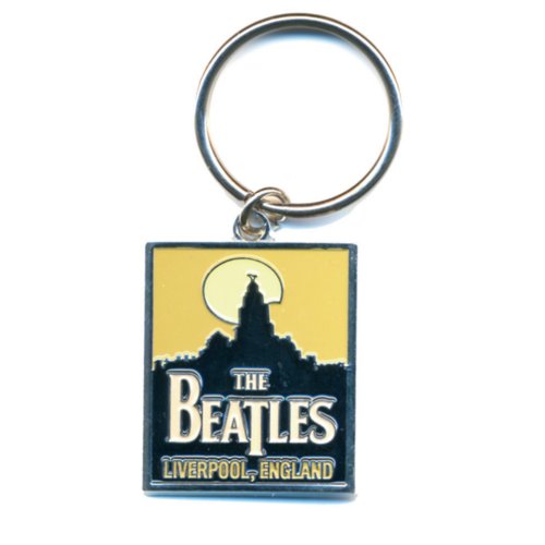 The Beatles Keychain: Liverpool (Enamel In-fill) Sleutelhanger