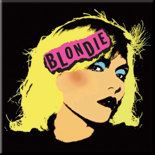 Blondie Fridge Magnet: Punk Logo Koelkastmagneet