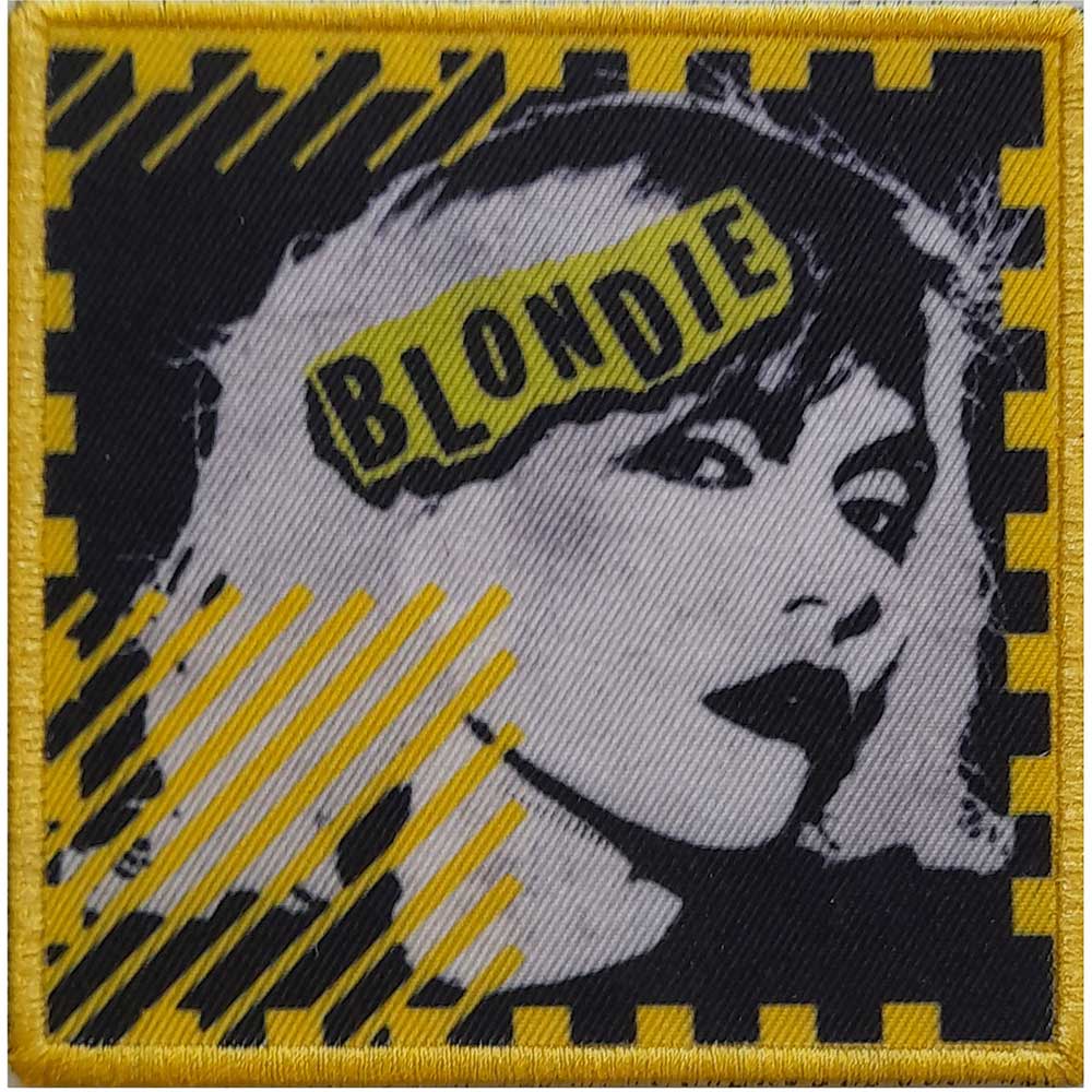 Blondie Standard Patch: Punk Logo Mono Standaard patch