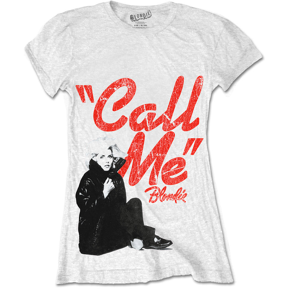 Blondie Ladies T-Shirt: Call Me T-Shirt