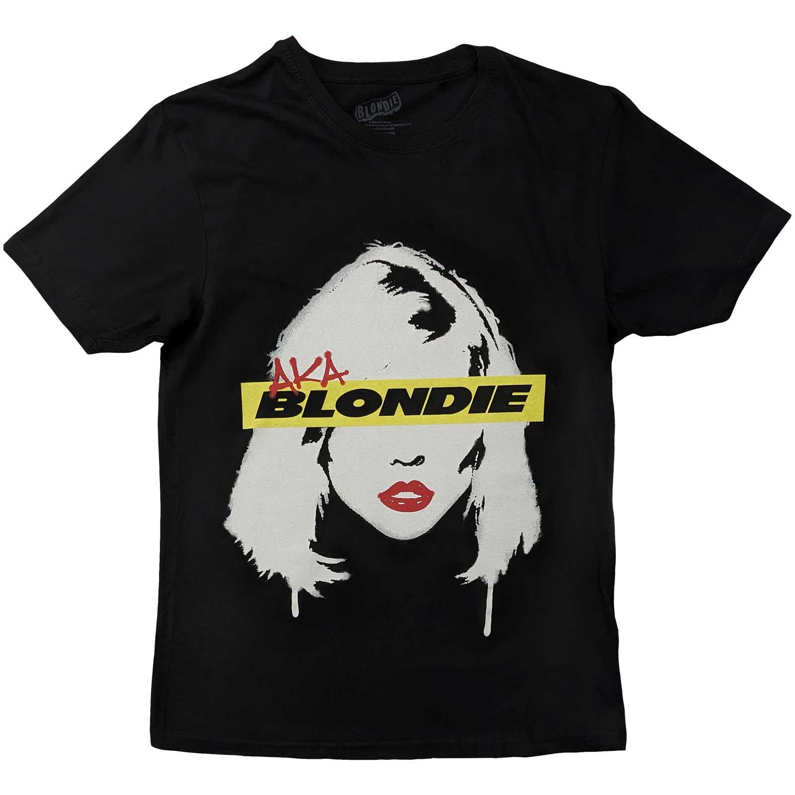 Een foto van een T-Shirt van Blondie.