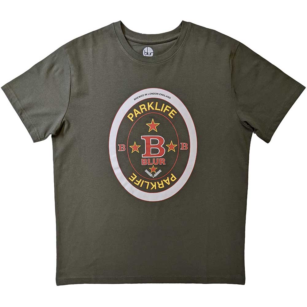 Blur Unisex T-Shirt: Parklife Beermat T-Shirt