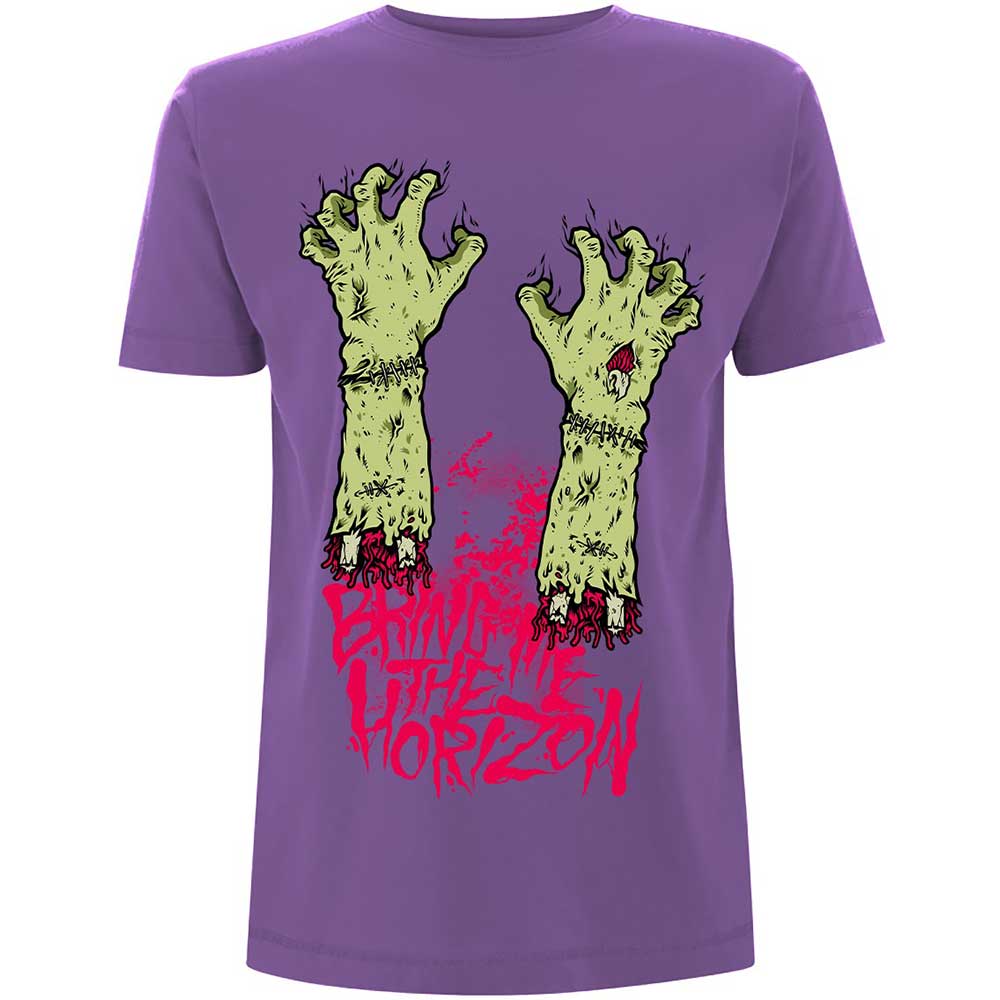 Bring Me The Horizon Unisex T-Shirt: Zombie Hands T-Shirt